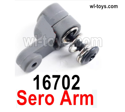 MJX Hyper Go 16209 16210 Parts 16702 Steering gear swing arm assembly.